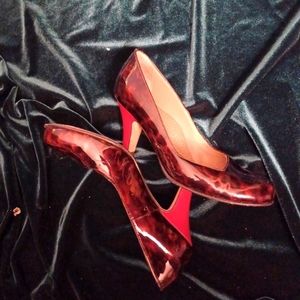 Anyi Lu Patent Leather Heels